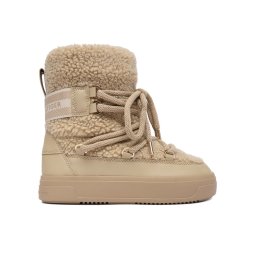 Tommy Hilfiger Апрески Faux Shearling Snowboot FW0FW08788 Екрю