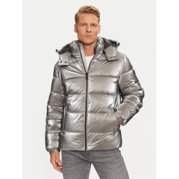 Guess Зимно яке M4BL46 WGJT0 Сребрист Regular Fit