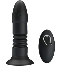 Анално дилдо с тласъци - Butt Plug "MISTER PLAY ORBAN" 14 см Wireless