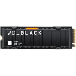 Western Digital SSD WD Black SN850X HeatSink 2TB M.2 2280 PCIe Gen4 x4 NVMe WDS200T2XHE-00BCA0
