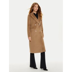 Marciano Guess Вълнено палто 4BGL07 7045A Кафяв Regular Fit