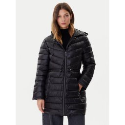DKNY Зимно яке DLEMPV38 Черен Slim Fit