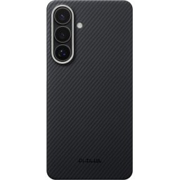 Гръб Pitaka Edge Case за Samsung Galaxy S26 - Black/Grey Twill