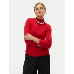 Vero Moda Поло Gold 10320585 Червен Regular Fit
