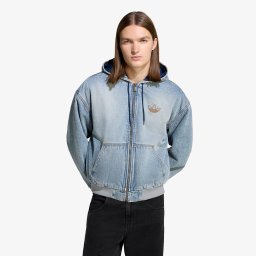 Суитшърт adidas Denim Padded Jacket Indigo Denim XL