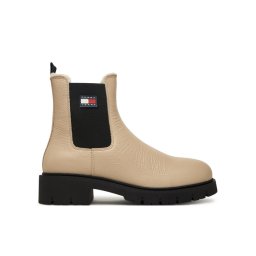 Tommy Jeans Боти тип челси Tjw Chelsea Boot Wl EN0EN02826 Екрю