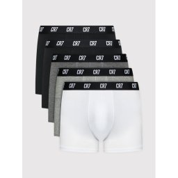 Cristiano Ronaldo CR7 Комплект боксерки Basic Trunk 5-Pack 8106-49-2400 Сив