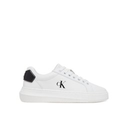 Calvin Klein Jeans Сникърси Chunky Cupsole Ru Patch Lth Wn YW0YW01846 Бял