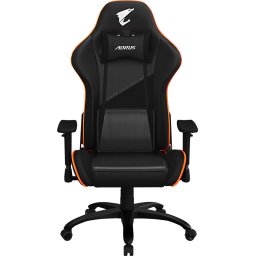 Геймърски стол Gigabyte Aorus AGC310, Черно и Оранжево