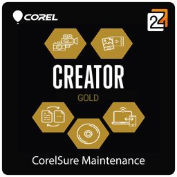 Corel Creator Gold Corporate CorelSure Maintenance 5 - 50 Потребител(и)