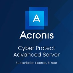 Acronis Cyber Protect Advanced Server Subscription License 5 Year