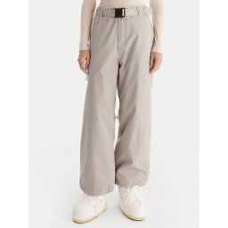 Roxy Сноуборд панталони Chloe Kim PT ERJTP03300 Сив Relaxed Fit