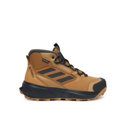 adidas Туристически Terrex Winter Leather Mid Cut Rain.Rdy Cold JR5297 Кафяв