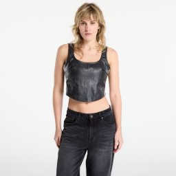 adidas Pleather Corset Black 10
