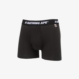 Боксерки A BATHING APE Bape Trunks Black XL