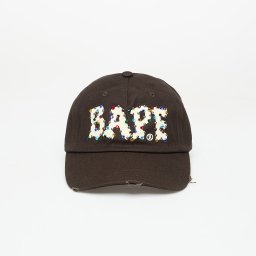 Шапка A BATHING APE Color Stone Panel Cap Brown Universal
