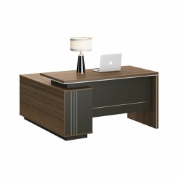 Офис бюро RFG Chicago (DG07-D0114), ПДЧ плот, 2 чекмеджета, дъб