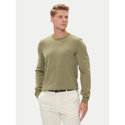BOSS Пуловер Botto-L 50476364 Зелен Regular Fit