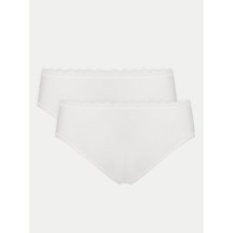 Triumph Комплект бикини Feel Of Cotton 10225011 Бял