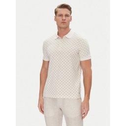 JOOP! Тениска с яка и копчета 17 JJ-28Pepino 30045550 Екрю Modern Fit