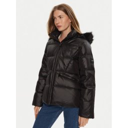 Calvin Klein Пухено яке K20K207733 Черен Regular Fit