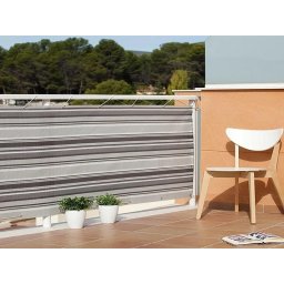 Плетена мрежа за балкон с капси и въже BALCONY CITY Nortene