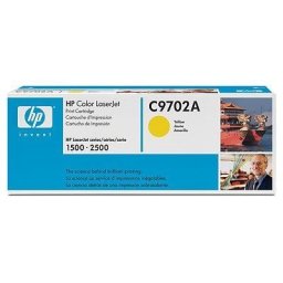 РАЗПРОДАЖБА! Оригинална жълта тонер касета C9702A Yellow LaserJet Toner Cartridge