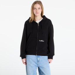 Суитшърт Carhartt WIP Hooded WIP Label Sweat Jacket UNISEX Black XL