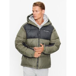 Columbia Зимно яке Pike Lake™ II Hooded Jacket 2050931 Зелен Regular Fit