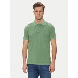 JOOP! Jeans Тениска с яка и копчета 15 JJJ-02Ambrosian 30045619 Зелен Modern Fit