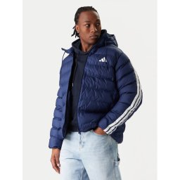 adidas Зимно яке Essentials Climawarm 3-Stripes JX7771 Тъмносин Regular Fit