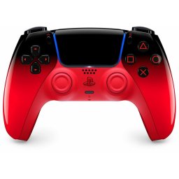 Геймпад Sony PlayStation DualSense - Techno Red, безжичен, за PlayStation 5, черно-червен