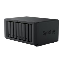 Мрежови диск (NAS) Synology DS1825+, четириядрен AMD Ryzen V1500B 2.2GHz, без твърд диск, 2x 2.5GbE RJ-45, 3x USB 3.2 Gen 1