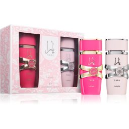 Комплект арабски парфюми за жени - Lattafa Yara + Yara Candy - 5th Anniversary Edition – 2 броя х 100 мл, EDP