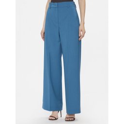 Weekend Max Mara Текстилни панталони Visivo 2415131091 Син Relaxed Fit