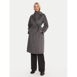 Weekend Max Mara Преходно палто Cascia 2525016072 Сив Regular Fit