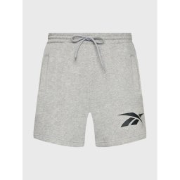 Reebok Спортни шорти Brand Proud HS6847 Сив Regular Fit