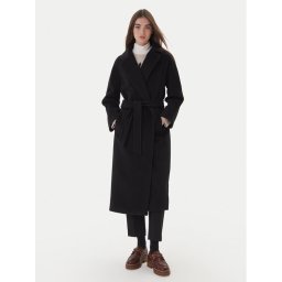 Weekend Max Mara Вълнено палто Tempera 2525016082 Черен Regular Fit