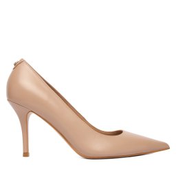 Обувки на ток Guess FLFPRN LEA08 Бежов