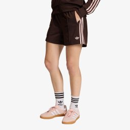 Къси панталони adidas Firebird Classic Shorts Aurora Coffee/ Sandy Pink M