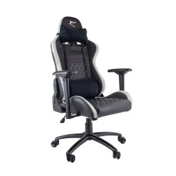 Геймърски стол White Shark Nitro GT, до 120kg, 4D регулируеми подлакътници, черен