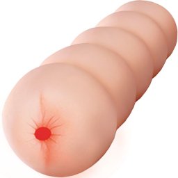 Джобен силиконова анус "REAL STUFF ASS" 10 см. Кибер Кожа