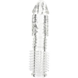 Пенис удебелител "SUPER STRETCH CLEAR" 14 см.