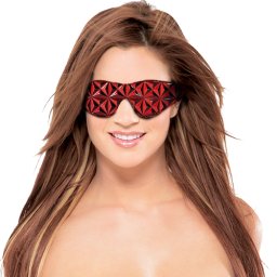 Луксозна маска за очи "LUXURY FETISH RED"