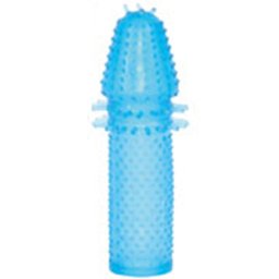 Пенис удебелител "SUPER STRETCH" 15 см. цв. СИН