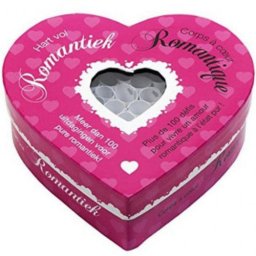 Романтична игра с листчета - късметчета "ROMANCE" на Френски език