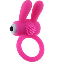 Вибриращ пръстен със сменяеми батерии "TOTO PINK"