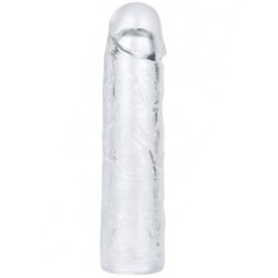 Пенис удебелител и удължител "FLAWLESS CLEAR" 19 см