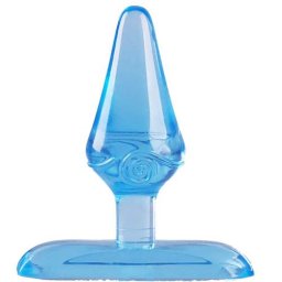 Мини анален разширител Butt Plug "EM PI BLUE" 6.5 см