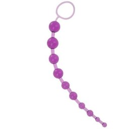 Анална броеница "RAINBOW PURPLE" 30 см